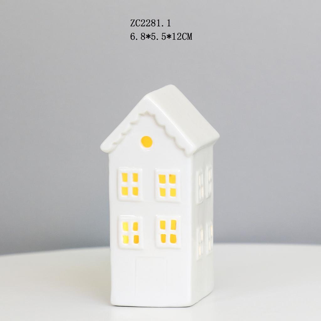 Creative Craft Ceramic LED Small Room Night Lights, Ambient Lights, Decorative Ornaments, Festival Decorative Table Ornaments