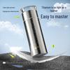 TOMIC Pure Titanium Tea Infuser Vacuum Flask