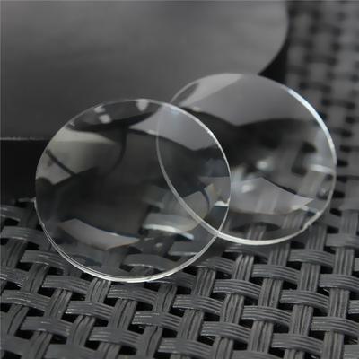 10 Piezas Diámetro 25 mm Lente Biconvexa Transparente Lente de Vidrio Convexa Para Caja Google Cardboard Gafas VR 3D Lente de Aumento Distancia Focal 45 mm