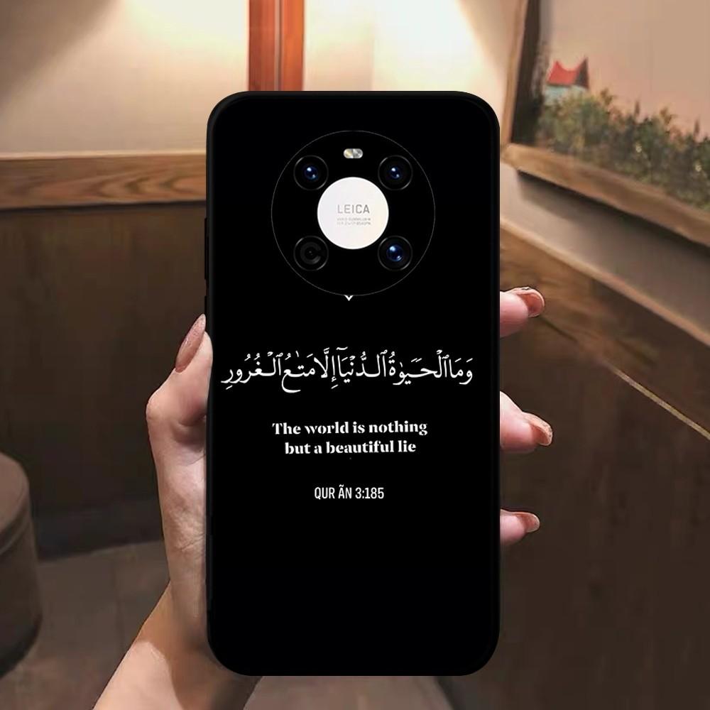 

Арабские цитаты Слова Чехол для телефона Для Huawei Mate 10 20 30 40 50 Lite Pro Nova 3 3i 5 6 SE 7 Pro 7SE Huawei Nova 3I