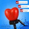 Outdoor Solar Garden Stake Lights Waterproof Solar Red Heart Shaped Pathway Lamps Landscape Lamp