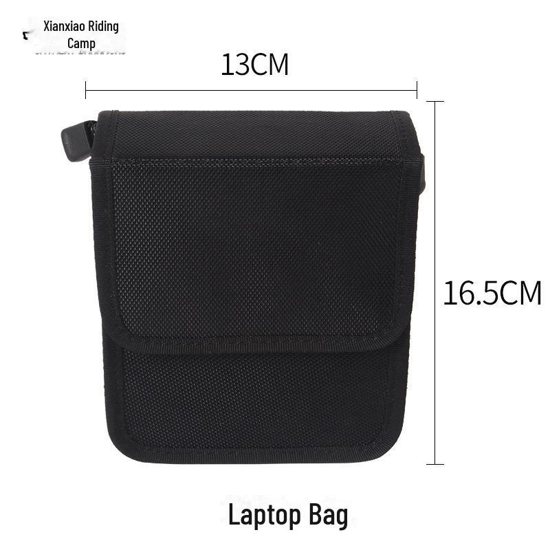 Nylon Multifunctional Black Oxford Cloth Security Belt - Eight-Piece Patrol Duty Training Set