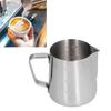 Stainless Steel Frothing Pitcher Pointed Spout Frothing Jug Frothing Cup  Milk Steaming