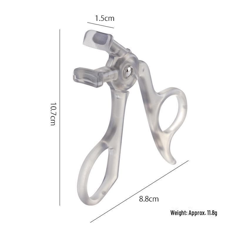 Wide Angle Portable Sunflower Eyelash Curler - Perfect for Beginners, Frame-Free Design, No Pinching