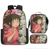 Elementary and Secondary School Students Spirited Away School Bag Hayao Miyazaki Children's Fashion Backpack Waterproof Large Capacity Backpack