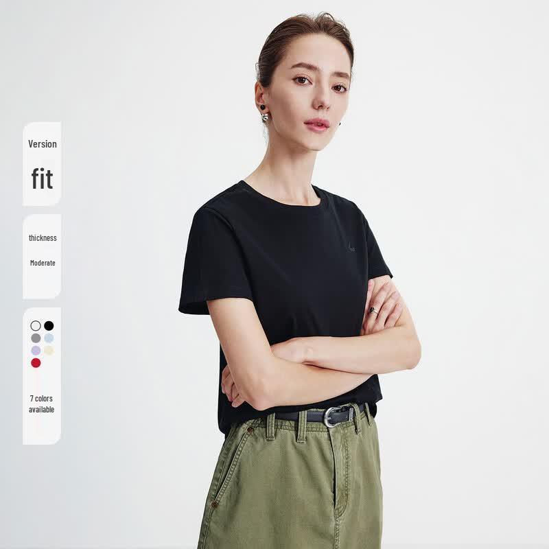 Navigare Women's Sailboat Round Neck Short Sleeve T-Shirt