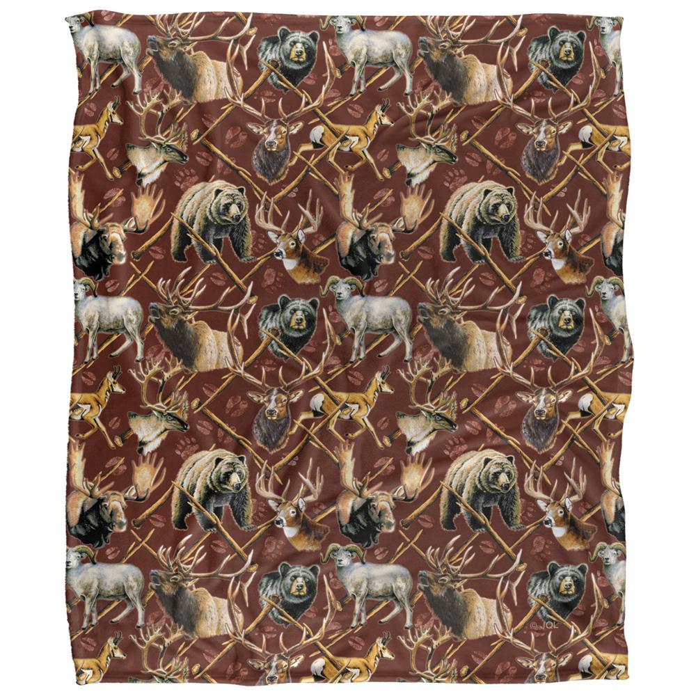 JQ Licensing Silky Elk Hunting Supersoft Blanket