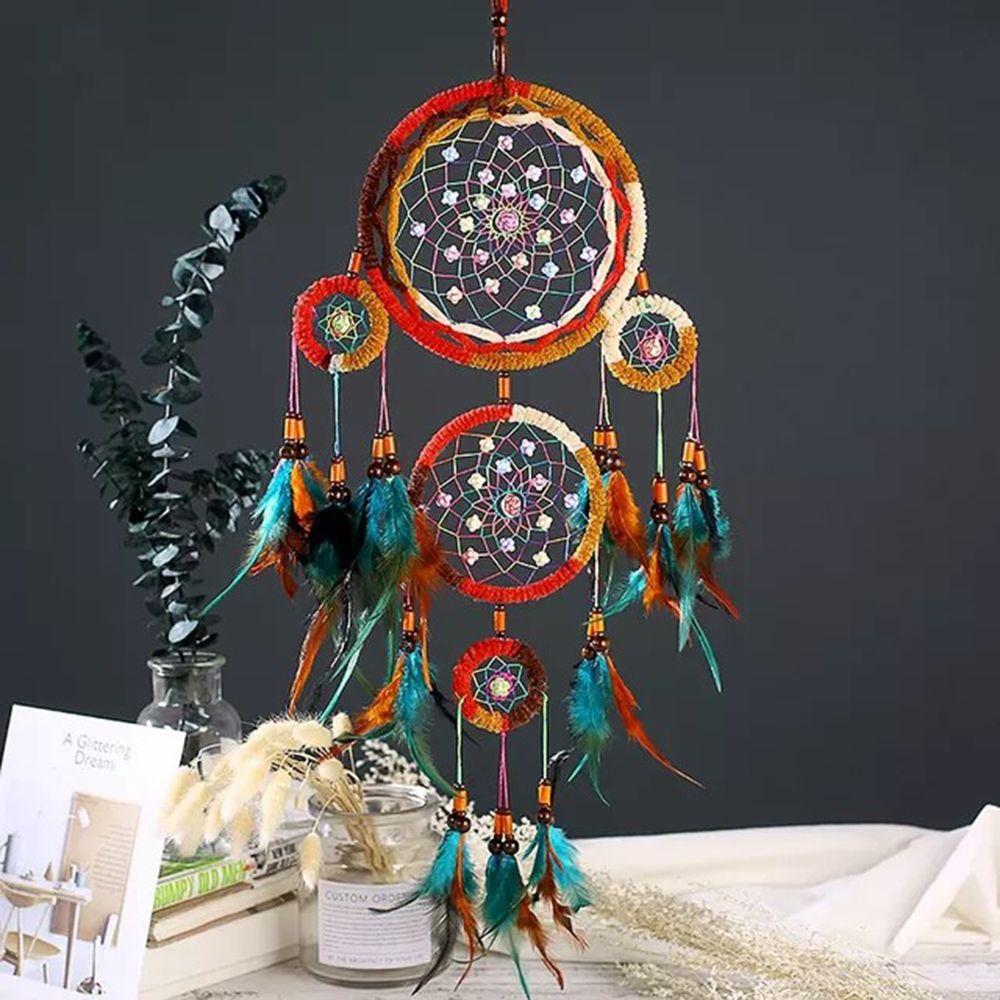 Windbell Dream Catcher Wind Chimes Car Pendant Dream Catcher Car Hanging Wind Chimes Decoration