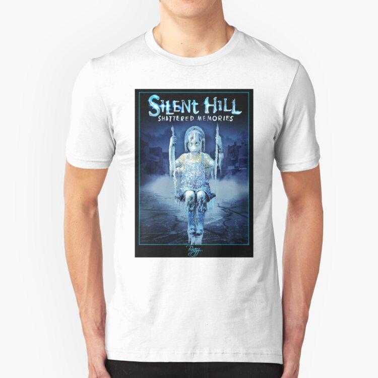 Silent Hill Shattered Memories Box Art Cover Original Brazz Cotton White Tees Summer Men T Shirts M Buy From 12 On Joom E Commerce Platform