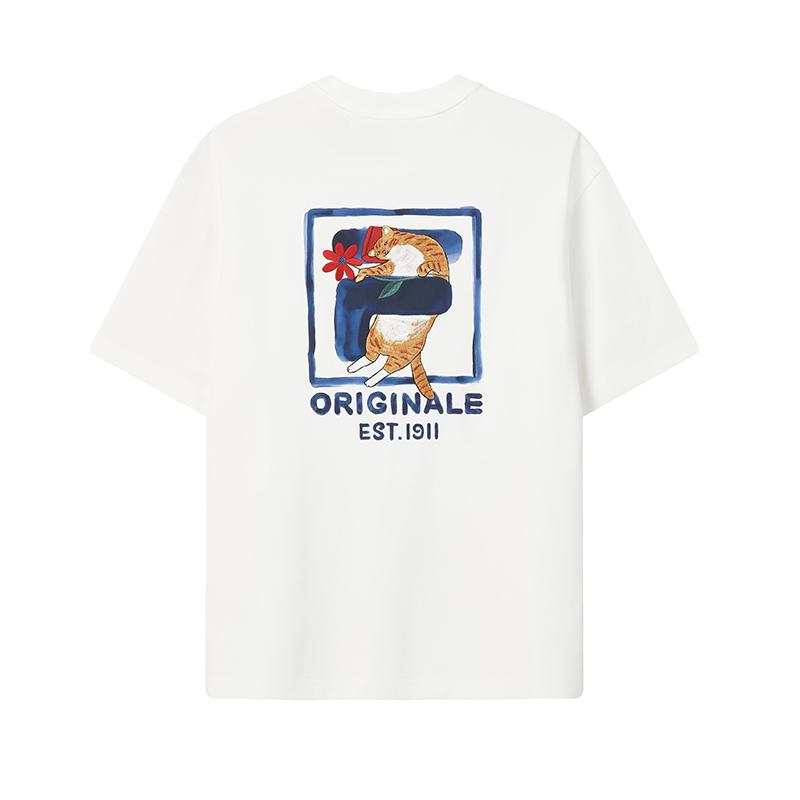 FILA ORIGINALE T Shirt Unisex Cloud White F11U629101FWT M