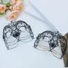 Metal Tassels Masquerade Mask with Rhinestones Masquerade Costume Accessories For Women Wedding Halloween Masquerade
