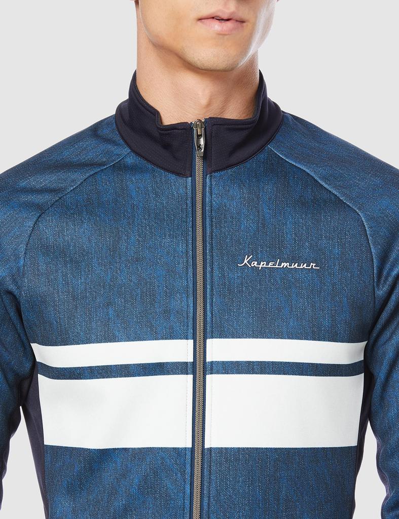 Cycling jacket for autumn and winter in Thermo jacket denim XS [Kapellmuur] [5℃~15℃] [Made Japan]