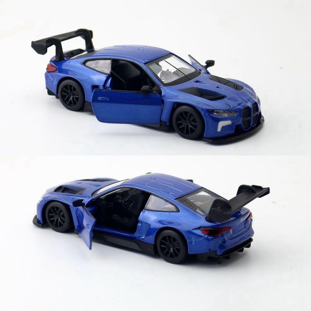 Car Alloy M4 Model With Inertia Drive And Realistic Detailing For Kid Play