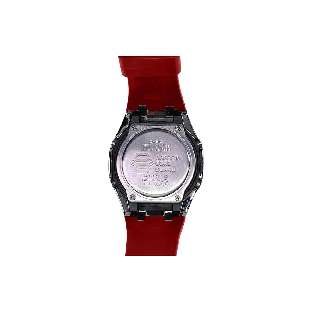 Casio Men Red Watch GA-2100-4A(Watch3--l)