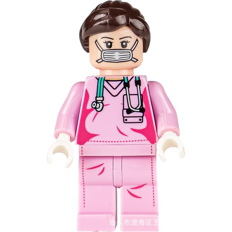 Ninja Warrior Superhero Military Doll Building Block Toy