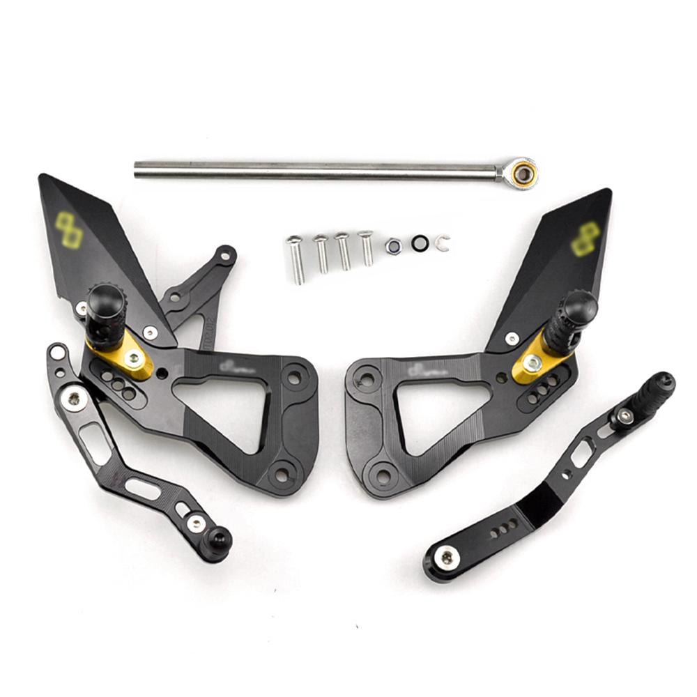 Motorcycle FOOTBOARDS For SUZUKI GSXR-1000 2017-2024 Rear Sets Heighten Pedal Adjustable Rearsets FootPegs Shift Lever Brake