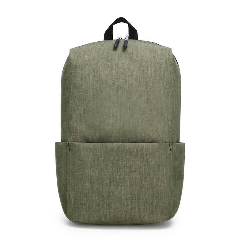 Oxford Fabric Backpack Lightweight Large Capacity Wear Resistant Casual Daypack for Hiking Camping Trip