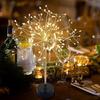 Banquet Tables Centerpiece Nest and Flowers Table Lights 100 LED Firework Light  Desk Decor