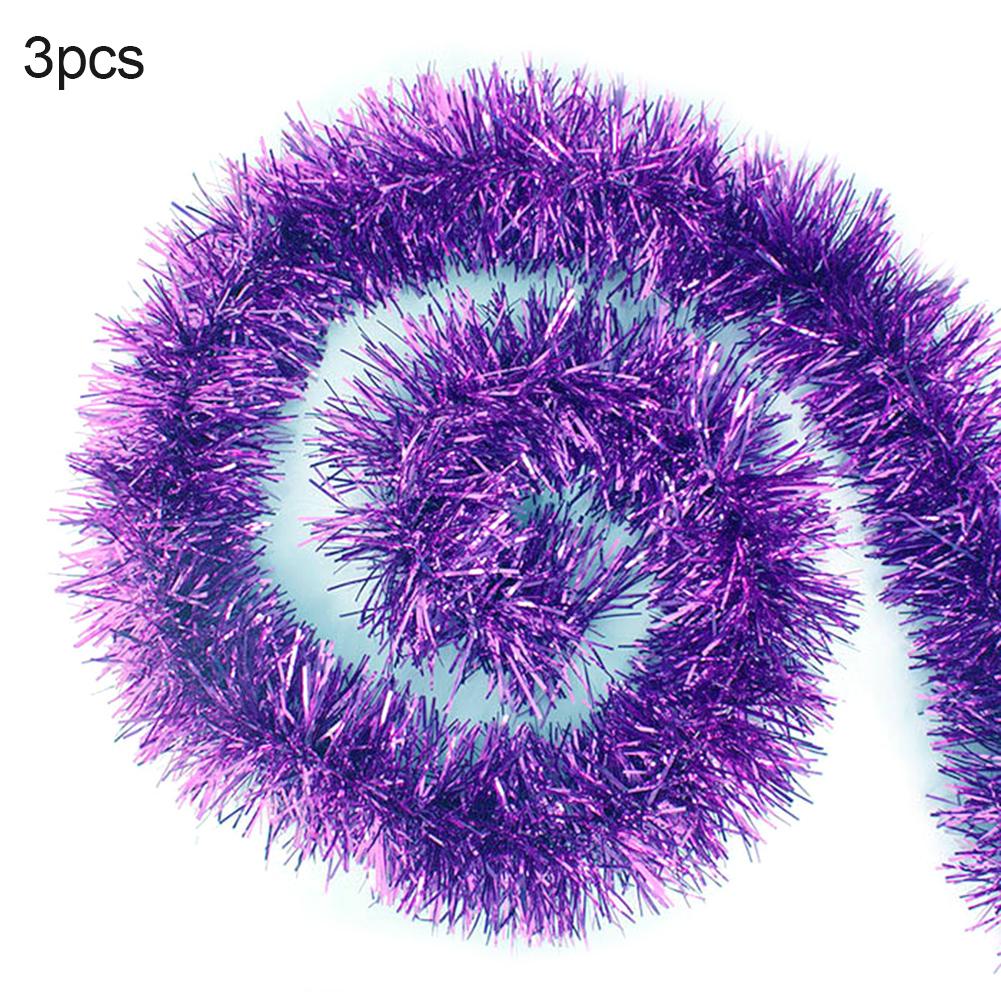 3 Stücke Girlande Ornament Lange Baum Hochzeit Party Lametta 2 m Dekorationen