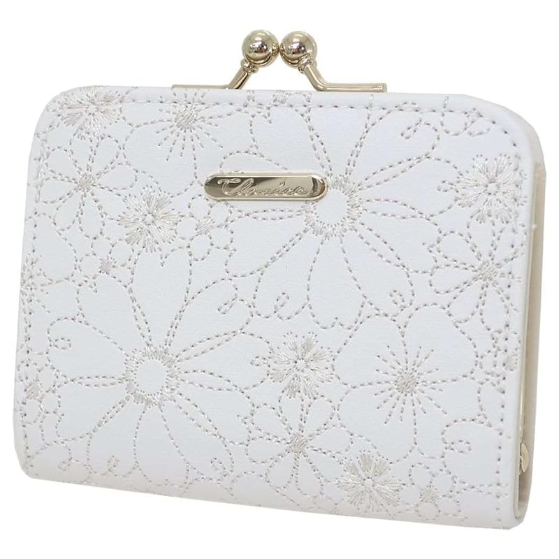 

courier Clarice bifold wallet Gamaguchi [white]