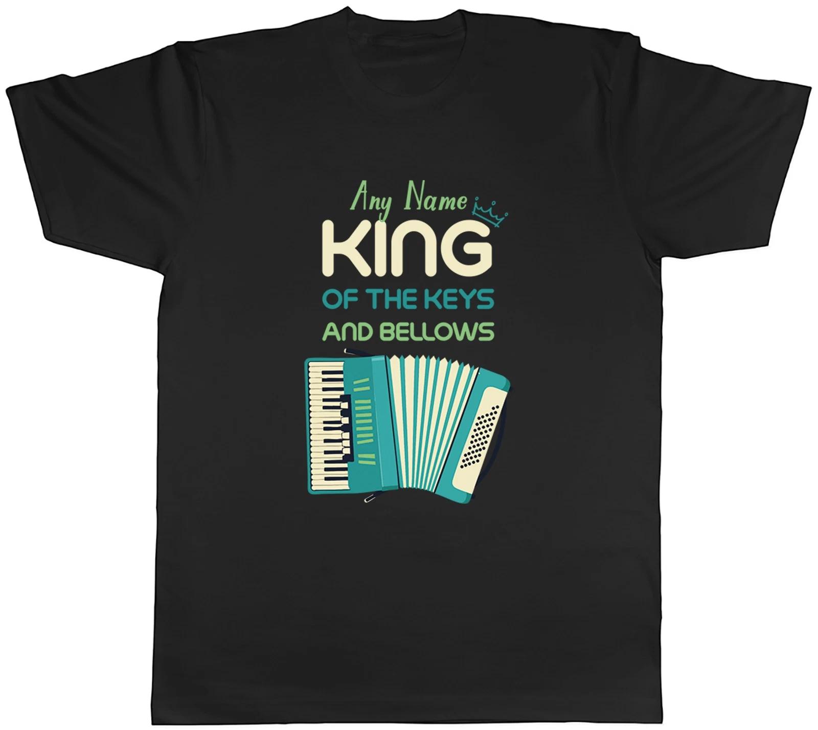 Personalised Accordion Player Mens T-Shirt Tee Gift Top XXXL