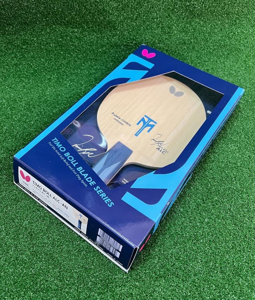 Butterfly Timo Boll ALC AN – Offensives Shakehand Tischtennis Holz, Modell 35862