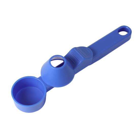 Coffee Spoon Funnel for Reusable K Type Cup Pods 2 Tablespoon Capacity Neat Tea Bag Filler Spoon Coffee Measuring Spoon for Ground Coffee Protein