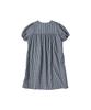 Comoni Nose W Check Puff One Piece [Navy]