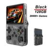 R36S Handheld-Spielekonsole, 3,5-Zoll-IPS-Bildschirm, 128 GB, 20.000 klassische Retro-Spielekonsolen, Linux-System, tragbarer Taschen-Videospiel-Player