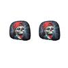 2Pcs Exaggerated Car Pillowcase Cool Decorations Car Seat Headcover  Car Interior