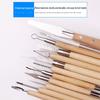 22-Piece Cross-Border Pottery and Clay Sculpting Tool Set with Laser Knife Carving Tools