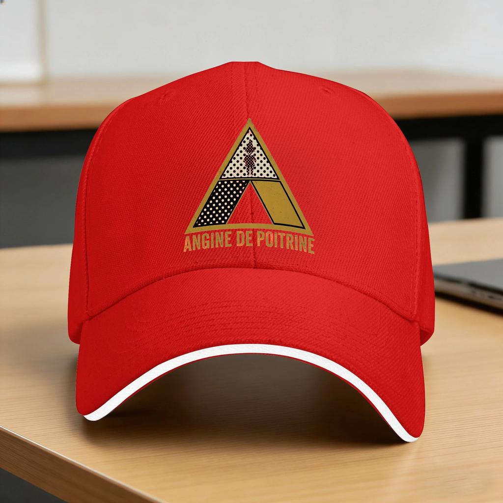 Angine De Poitrine Baseball Cap  Unisex Women Print Trucker Hat Summer Fashion Kpop Rock Hot Sale Baseball Caps