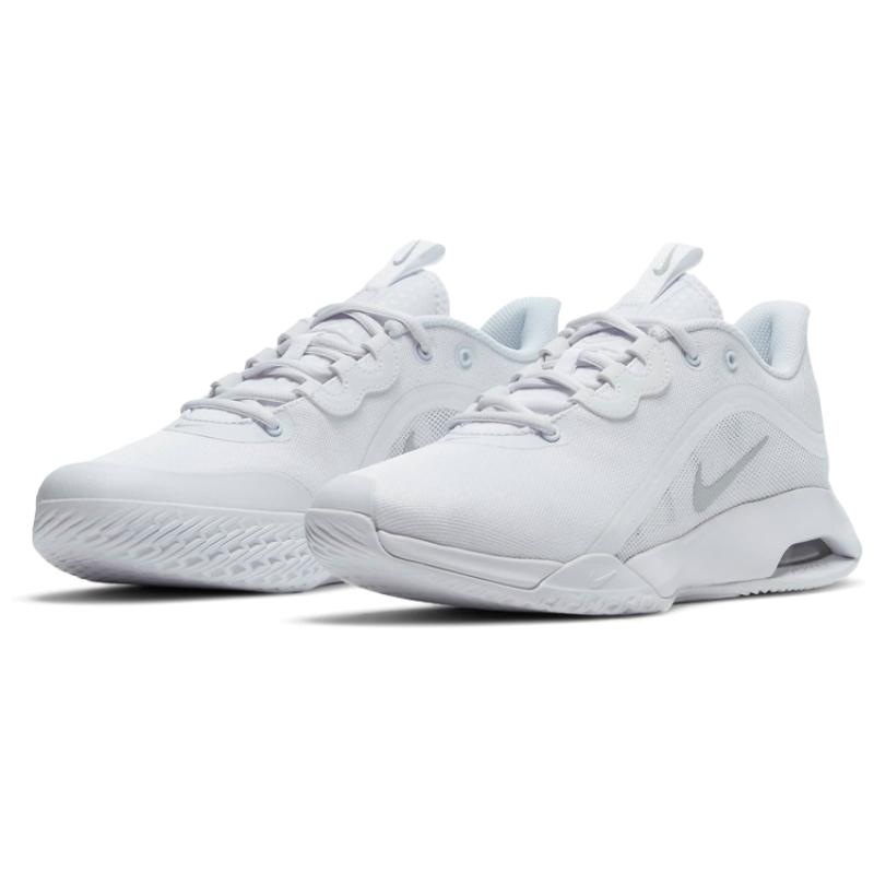 Nike Zapatillas Air Max Volley Blanco Plata Metálico para Mujer Zapatos Casuales CU4275-100