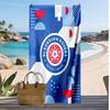Blackburn Rovers Football Print Beach Towel, Large Soft Quick Dry Towel for Beach Camping Swimming