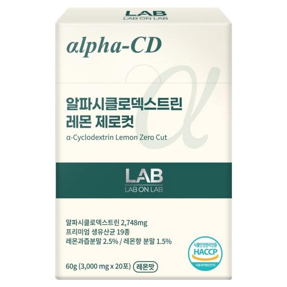 

Labonlab Alpha Cyclodextrin Lemon Zero Cut 20p, 60g