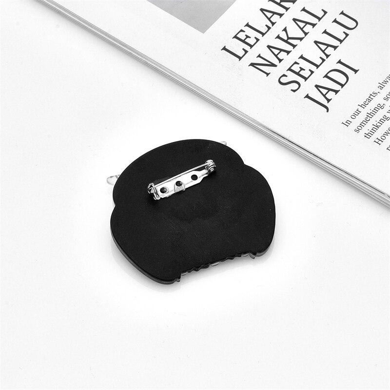 Blucome Broches acrílicos para ropa, broches bonitos con forma de búho de alta calidad para mujeres, nuevos alfileres para niñas, joyería en bolsos