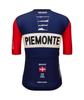 Santini LA VUELTA-Grand Salida Piemonte Cycling Jersey, Blue and Red
