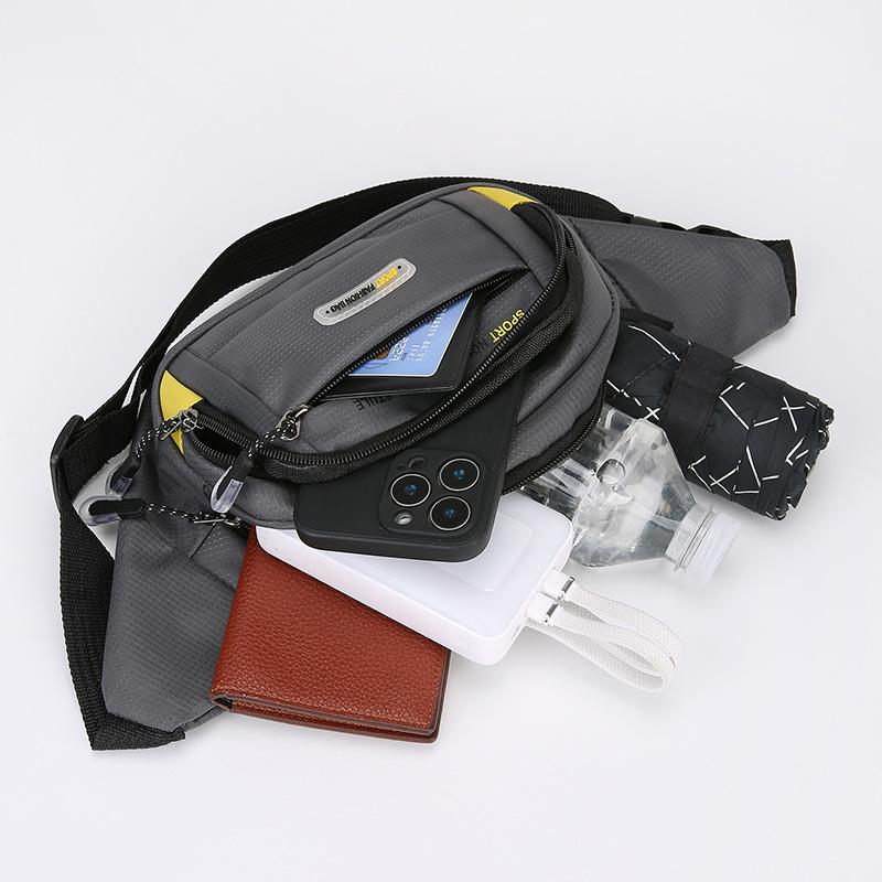 Unisex Mobile Waist Bag - Large Capacity, Water-Resistant, Durable for Work & Travel, Fashion Crossbody Pack Sports Bag