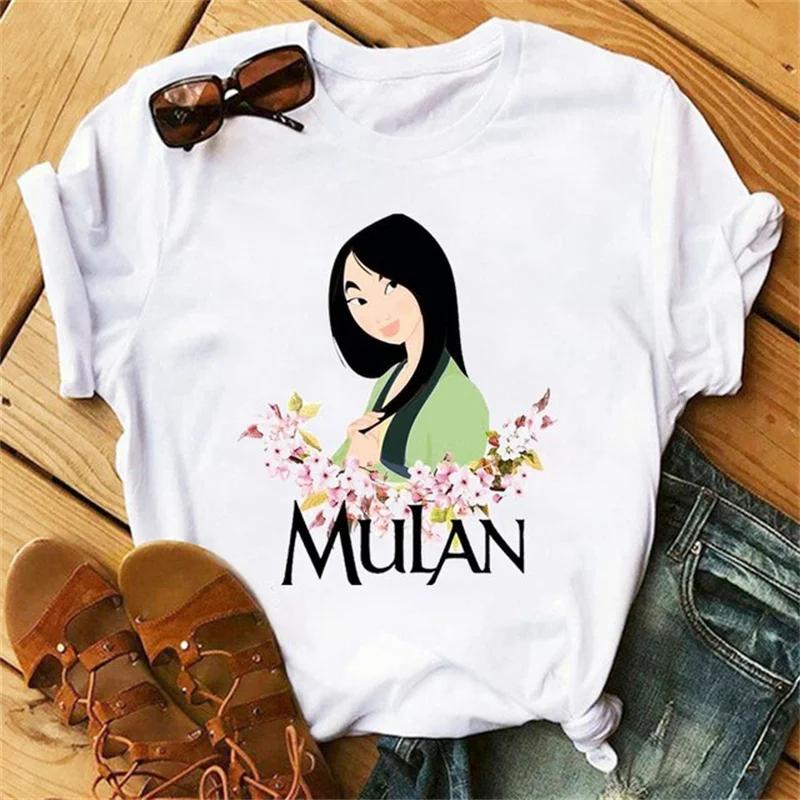 Princess Cute Graphic Printed Tshirt New Cartoon FeUnisex Top T Shirt Short Sleeved ONeck FeUnisex Clothes Breathable
