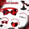 Scary Gothic Halloween Decoration Set for Front Door Yard and indoors Parties Quick Setups Felt Materials