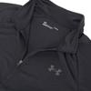 Under Armour Solid Color Half-Zip Running Training Fitness Long Sleeve T-Shirt Men Tops Black 1328495-001