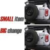 AHYU6 3D Emblem Decals Stickers Vinyl Rear Emblem Black ABS Tailgate Compatible with Ford Bronco Sport Accessories 2020 2021 2022 2023