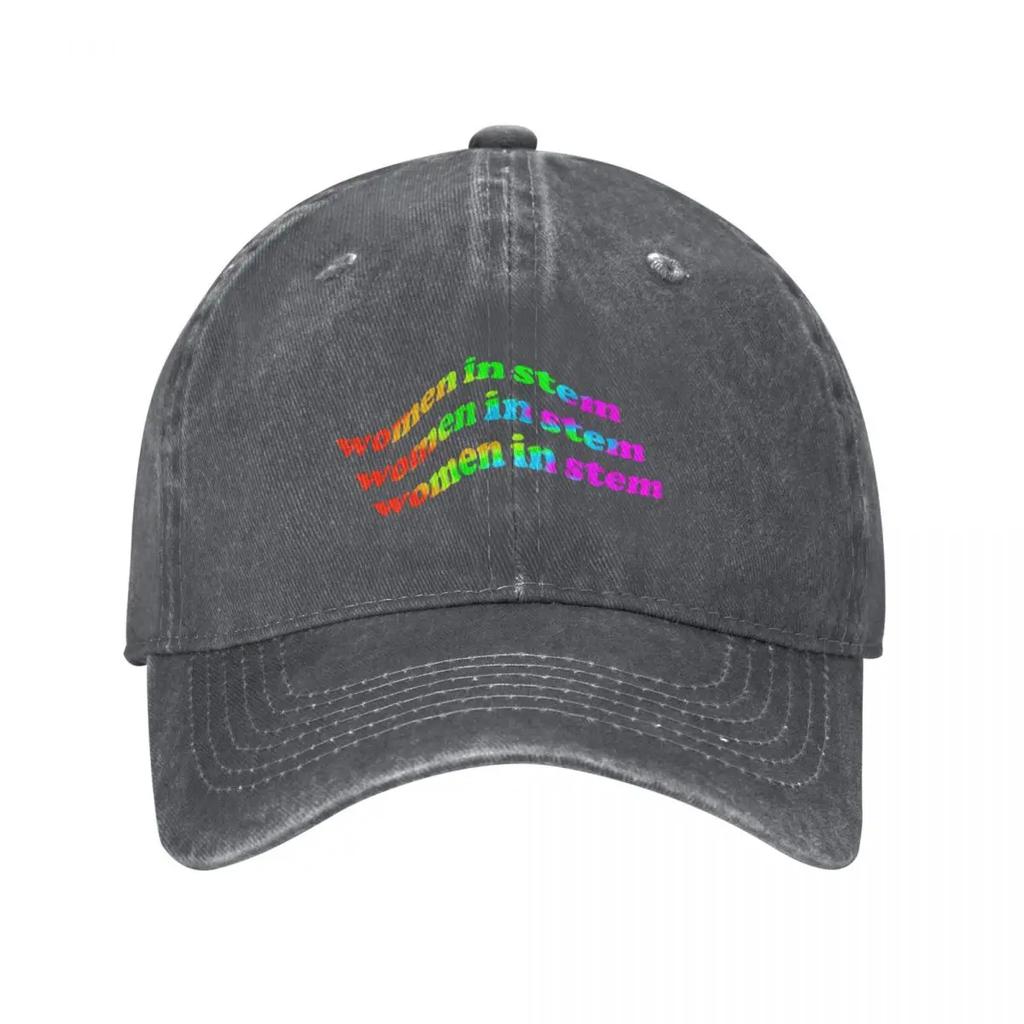 Women In Stem Baseball Cap Sunhat Big Size Hat Funny Hats Unisexs Big Size Hat Caps Unisex Womens