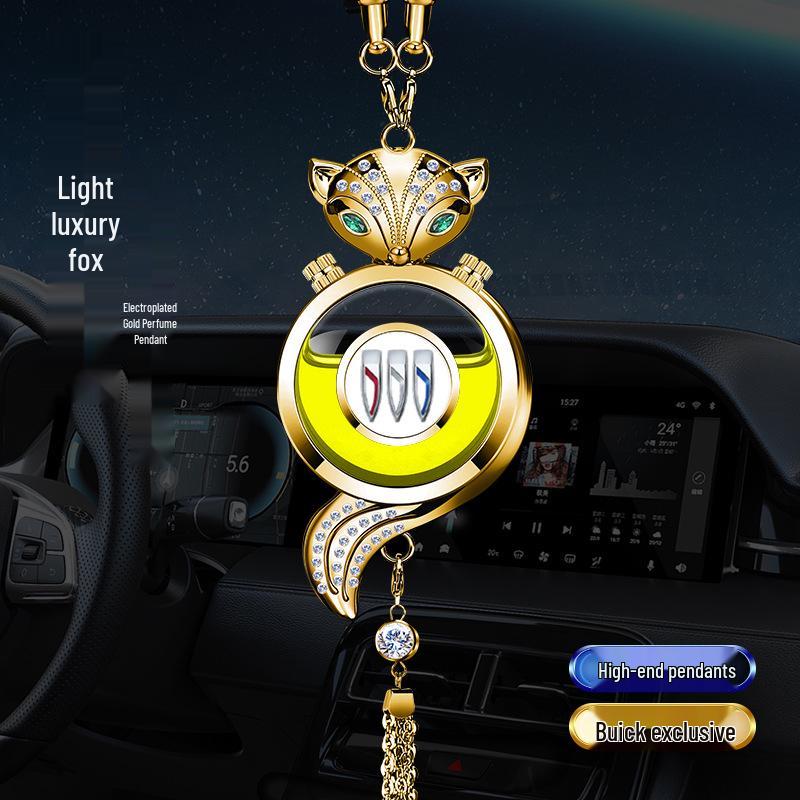 Crystal Rearview Mirror Air Freshener: Long-lasting Fragrance Pendant for Car Interior Decoration