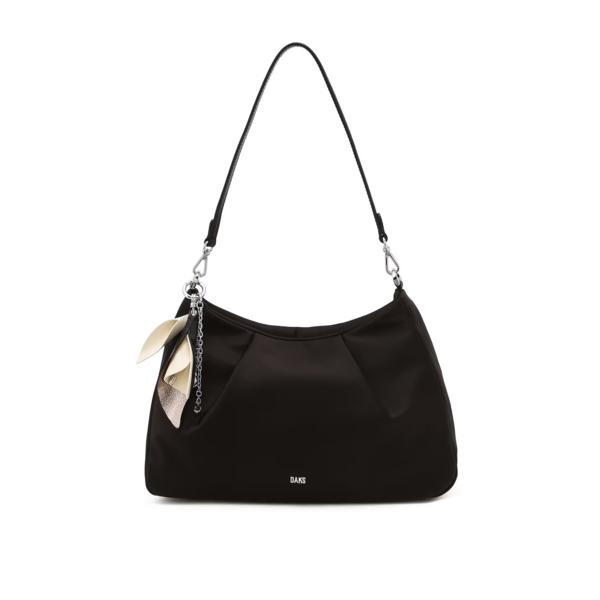 Daks Black Leather Shoulder Bag Dcba6e450bk