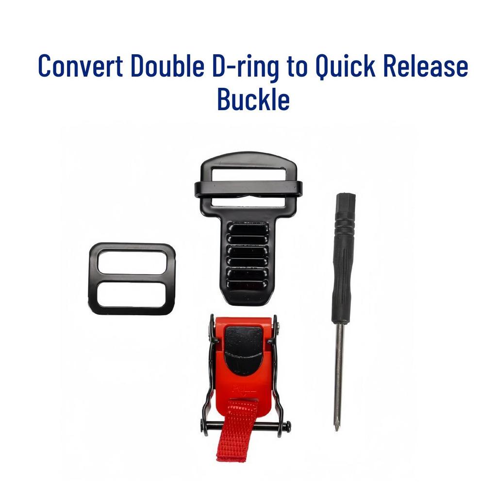 Quick Release Safety Buckle for AGV, SHOEI, HJC, ARAI, MT, KYT Helmets