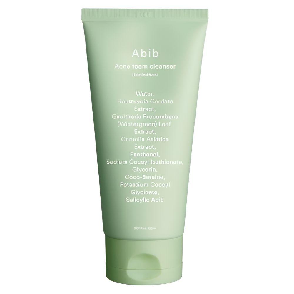 Abib Acne Foam Cleanser Heartleaf Foam Gentle Acne Care Facial Cleanser 150ml