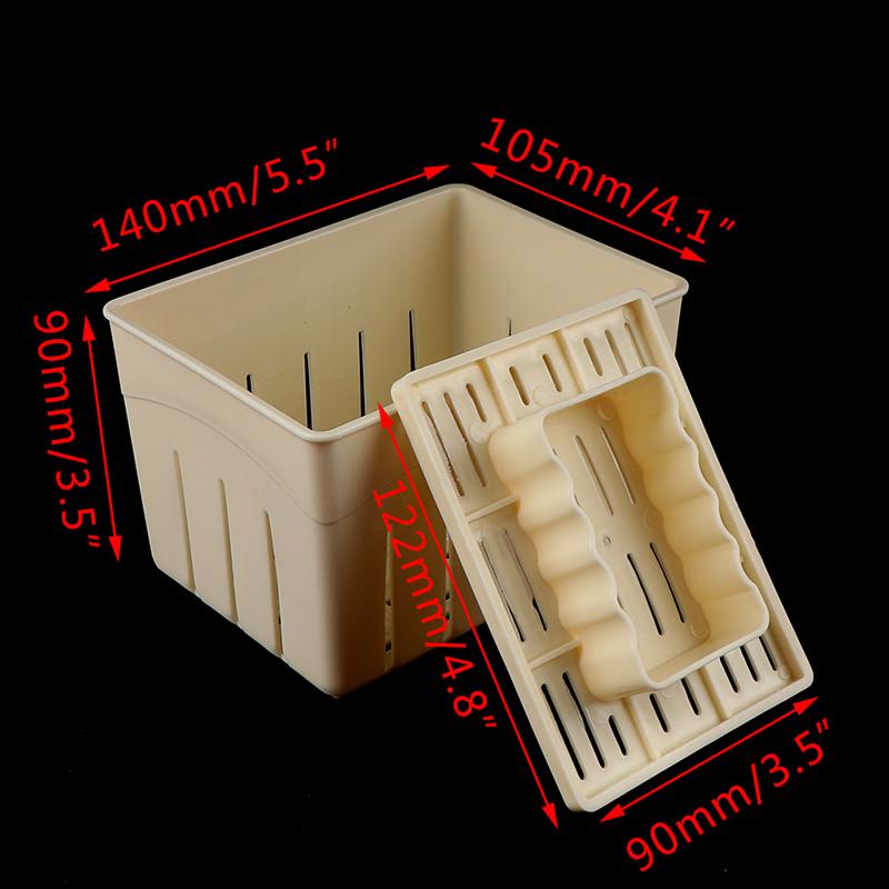 DIY Plastový Domácí Výrobník Tofu Lis Forma Sada Stroj na Výrobu Tofu Set Lisování