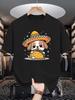 Taco Summer Short-sleeved Unisex T-Shirts, Fashionable and Trendy Printed Bottoming Shirts, Male Teenagers' Spring and Summer Round Neck Casual Vers