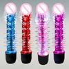 Women Glow Stick Style Silicon Vibrator G-Spot Massager Sex Toys